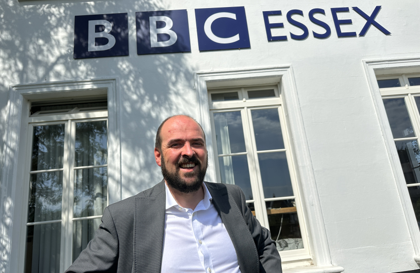 Richard Outside BBC Essex