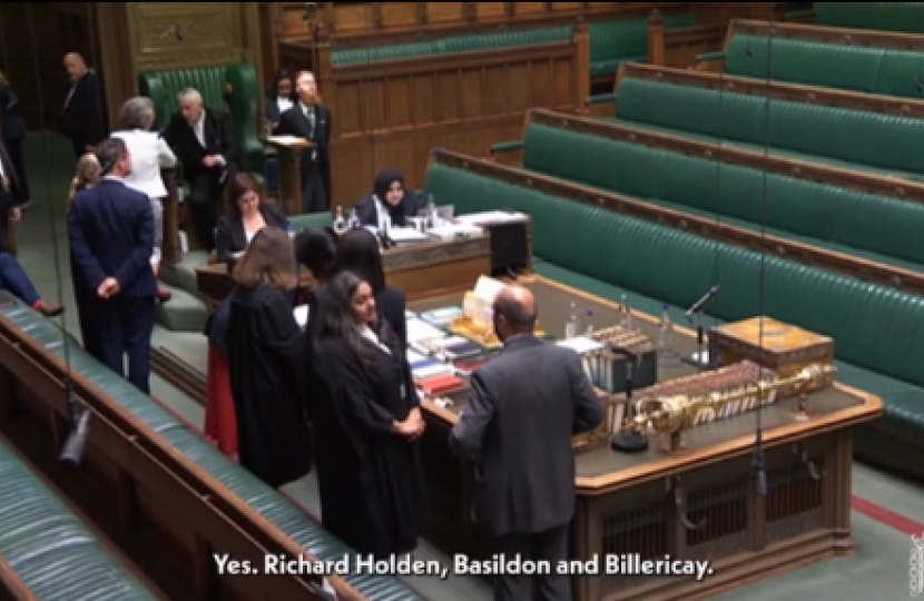 Richard Holden Taking Oath