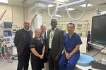 Richard with the team at the Essex Cardiothoracic Centre