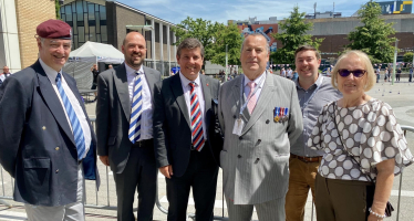 Richard at Armed Forces Day in Basildon