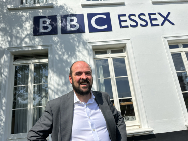 Richard Outside BBC Essex