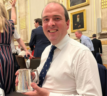 Richard winning 'Parliamentarian of the Year'